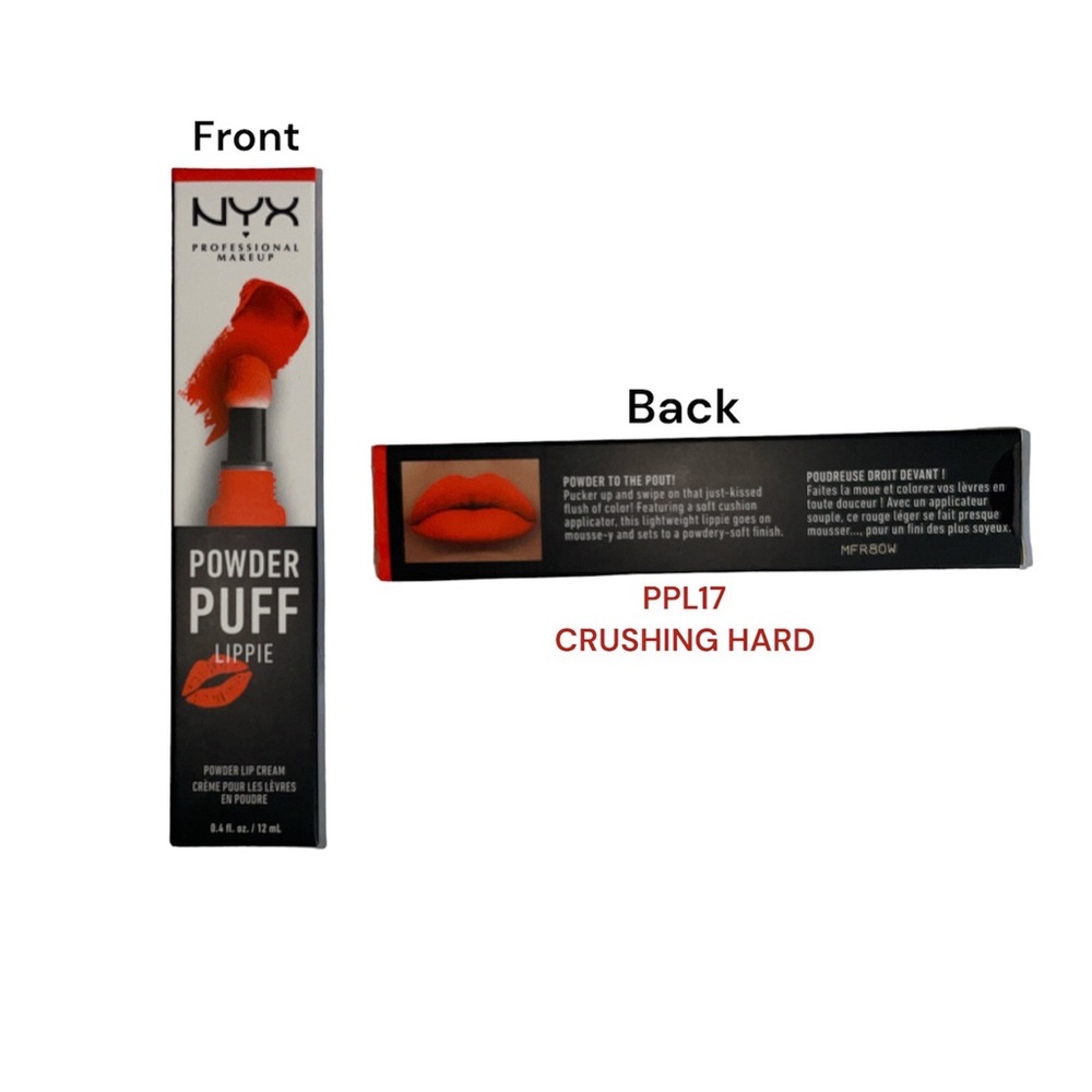 NYX Powder Puff Lippie Lip Cream - PPL17 Crushing Hard NEW